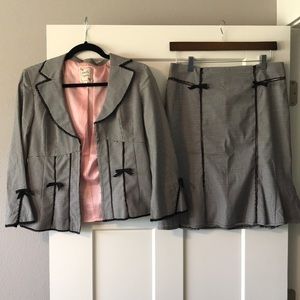 Nanette Lepore Skirt Suit